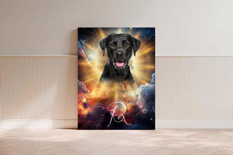 Tierportrait im Cosmos-Design